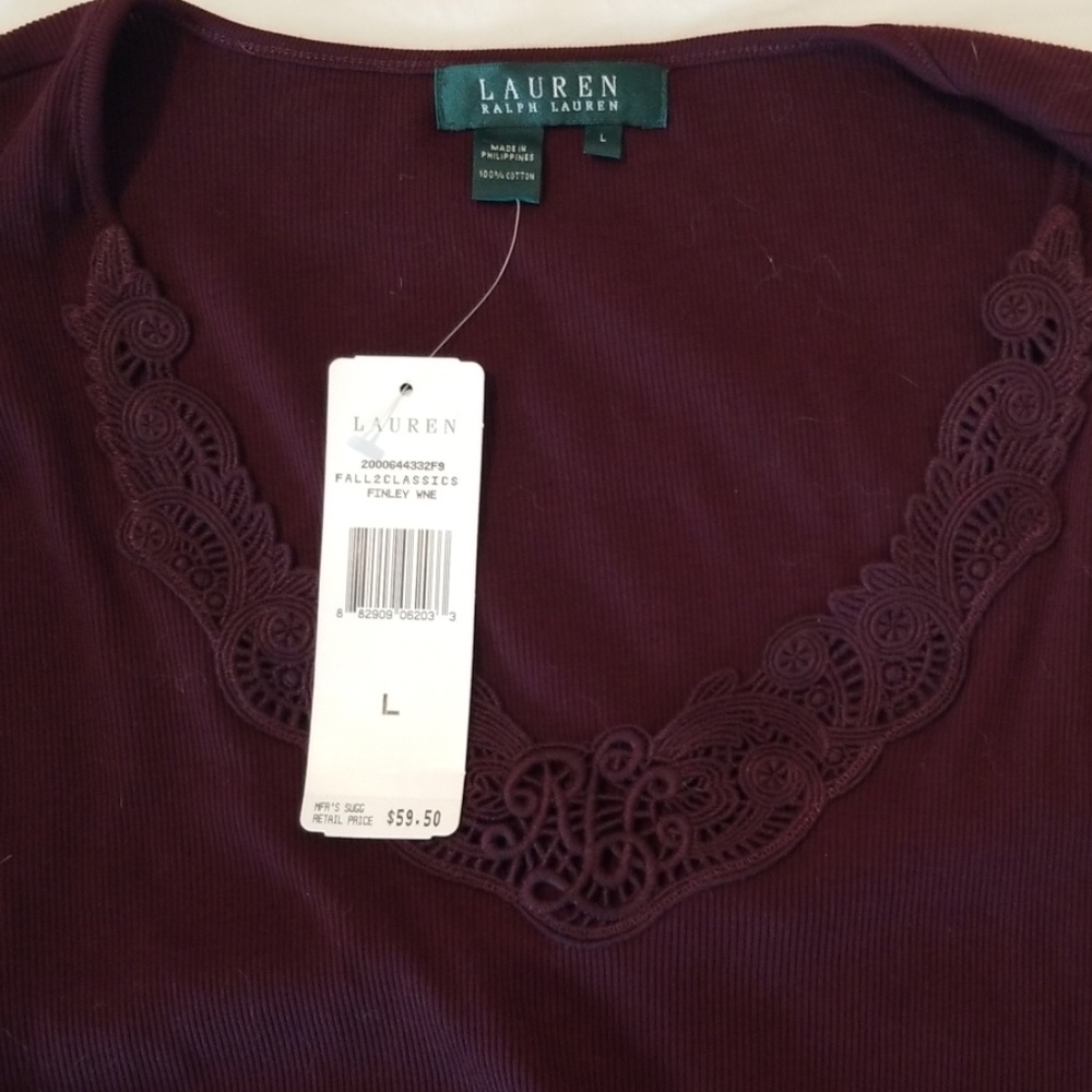 New with tags Ralph Lauren top